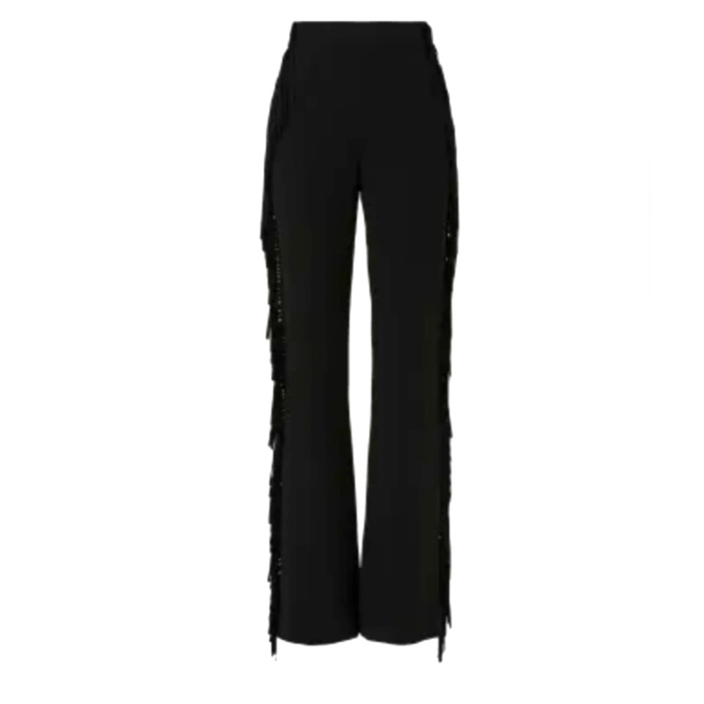 Cinq a Sept Remy Fringe Pant Black Size 14